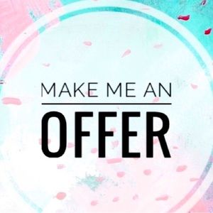 Make me an offer on any item or bundle! It’s all negotiable 😉